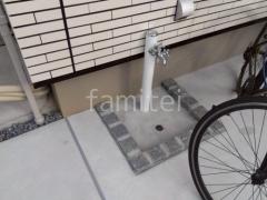 立水栓 施主支給品 ピンコロ囲い水受け(パン)