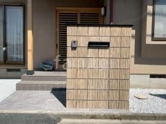 化粧ブロック門柱 ユニソン スピカ 笠木 LIXIL コーピング 郵便受けポスト LIXIL エクスポストS-1型