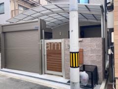 カーポート2台(ワイド) ツイン YKKAP アリュース アール屋根
