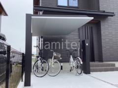 サイクルポート 自転車バイク屋根 LIXIL カーポートSC ミニ フラット屋根 吊り下げ屋根