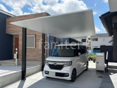 カーポート1台 (単棟) LIXIL カーポートSC フラット屋根 吊り下げ屋根