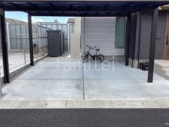 駐車場ガレージ床 土間コンクリート 伸縮目地