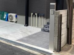玄関アプローチ 床平板敷き 東洋工業 プラーガペイブ