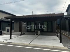 駐車場ガレージ床 土間コンクリート バラス目地