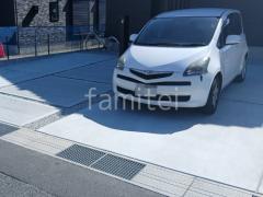 駐車場ガレージ床 土間コンクリート バラス目地