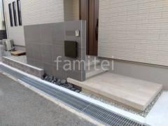 門柱 壁タイル貼り アイコットリョーワ クラレット
