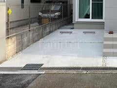 駐車場ガレージ床 土間コンクリート 車止め 施主支給