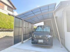カーポート1台 (単棟) LIXIL ネスカR アール屋根