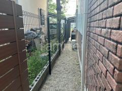 犬走り ジャミ敷き 防草シート加工
