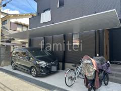 サイクルポート 自転車バイク屋根 LIXIL カーポートSC ミニ フラット屋根 吊り下げ屋根