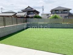 アルミ形材 フェンス LIXIL AB YS3型 横スリット3 目隠し ブロック塀 (化粧ブロック) 太陽エコブロックス 普通CB